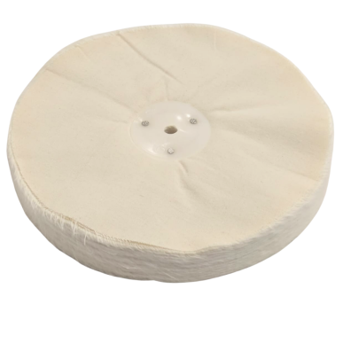 Disco algodón suelto fino 200x25,4x10 mm mandril cónico