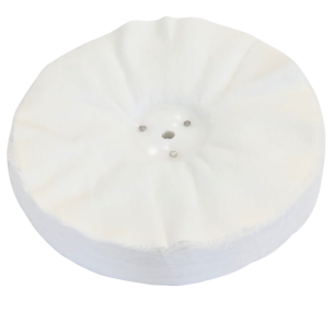 Disque en Flanelle de Coton Souple pour Polissage Métaux 200x25,4x10 mm pour Mandrin Conique – Touret et Meuleuse