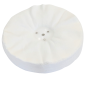 Disque en Flanelle de Coton Souple pour Polissage Métaux 200x25,4x10 mm pour Mandrin Conique – Touret et Meuleuse