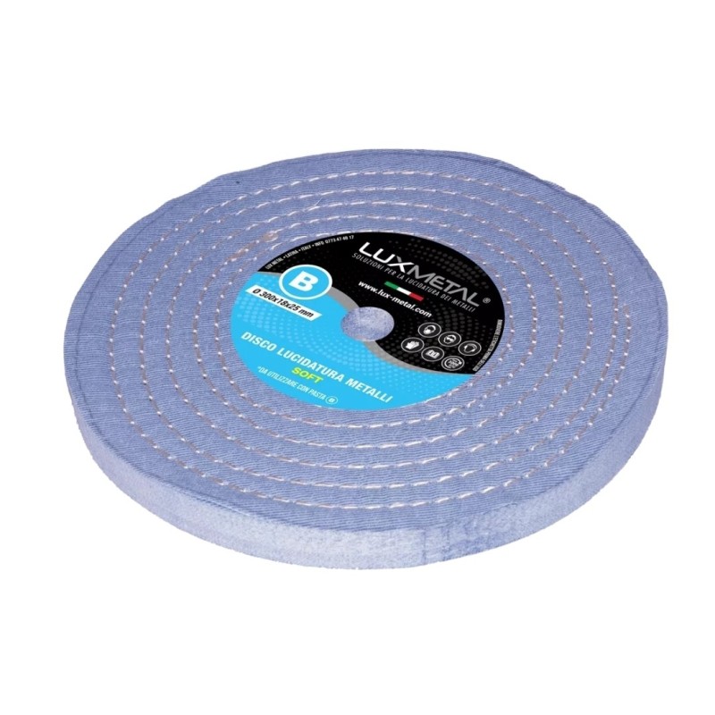 DISCO "B" COTONE TRAPUNTATO "SOFT" DIAMETRO 300 MM DISCO "B" COTONE TRAPUNTATO "SOFT" DIAMETRO 300 MM