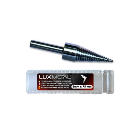 Perno Adaptador Mandril Cónico 6x75 mm