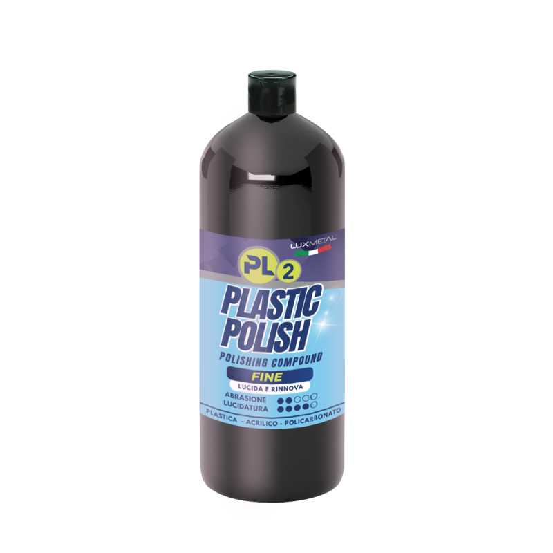 PL2 Polish Plastica Fine 1 Kg per Plastica Acrilico Policarbonato