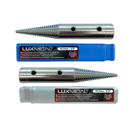 Perno Adaptador Mandril Cónico Derecho e Izquierdo 12,7 mm 1/2"