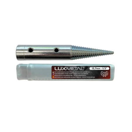 Perno Adaptador Mandril Cónico Derecho 12,7 mm