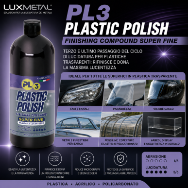 PL3 Polish Plástico Super Fine 1 Kg
