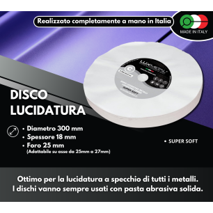 DISCO "C" COTONE "SUPER SOFT" DIAMETRO 300 MM