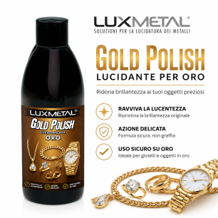 Gold Polish 250 g Pasta Pulidora para Oro