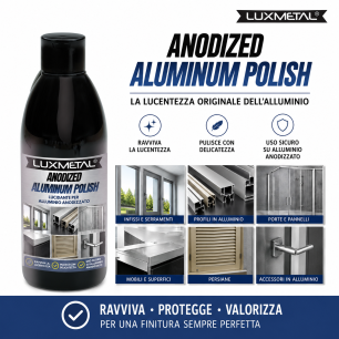 Pulidor Aluminio Anodizado 250 g para Ventanas Cerramientos y Perfiles