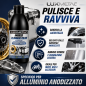 Anodized Aluminum Polish 250gr con Cono Azul Medium para Taladro, Anodized Aluminum Polish 250gr con Cono Azul Medium para Taladro,