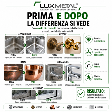 FX Metal Polish Pasta Verde 250g Platorello Feltri