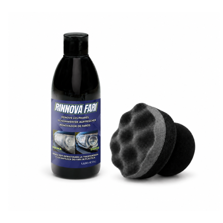 Polish Renovador Faros 250g Tampón Manual