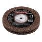 Non Woven Schleifscheibe Korn 80 Ø150x24x10 mm für Metallsatinierung und Rostentfernung