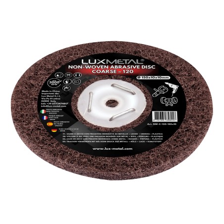 Disco Abrasivo Non Woven Grana 120 Ø150