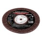 Non Woven Abrasive Disc Grit 120 Ø150x10x10 mm for Metal Satin Finishing and Surface Preparation