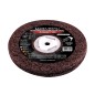 Disco Abrasivo Non Woven Grana 120 Ø150x24x10 mm Coarse per Satinatura Metalli e Finitura Superfici