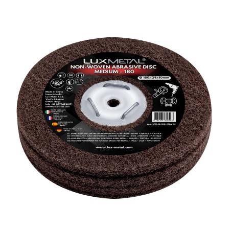 Non Woven Abrasive Disc Grit 180 Ø150x24