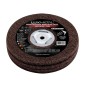 Non Woven Abrasive Disc Grit 180 Ø150x24x10 mm for Metal Satin Finishing and Fine Surface Finishing