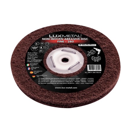 Disco Abrasivo Non Woven Grano 280 Ø150