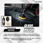 Glass Polish 1 kg Lucidatura Vetro con Ossido di Cerio + Platorello 150 MM 2 Tamponi in Feltro e Adattatore Trapano