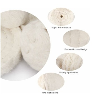 Wool Polishing Pad Kit for Drill & Alloy Wheels