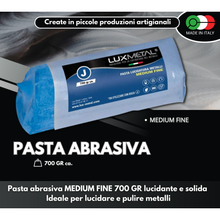 PÂTE DE POLISSAGE "J" "MOYEN FINE" 700 GR