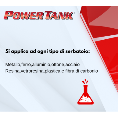 Power Tank  Medium 700 grammi trattamento serbatoio - KIT MEDIO - 