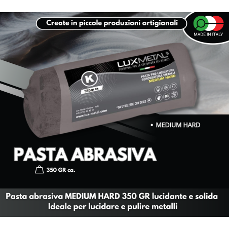 PÂTE "K" PRÉ-POLISSAGE "MOYEN DUR" 350 GR