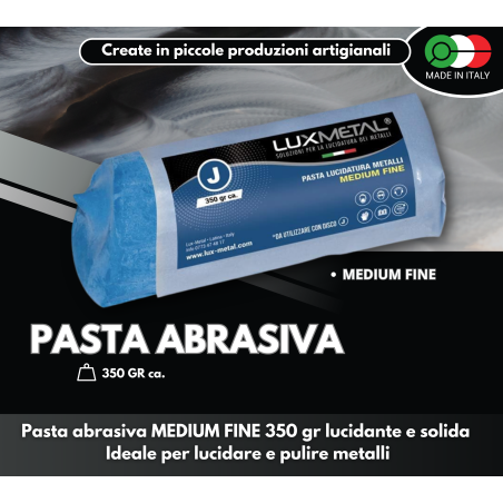 PÂTE DE POLISSAGE "J" "MOYEN FINE" 350 GR