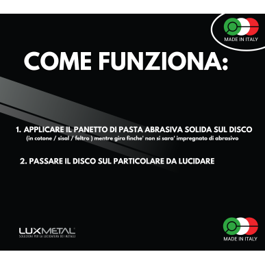 KIT 01/250 LUCIDATURA METALLI