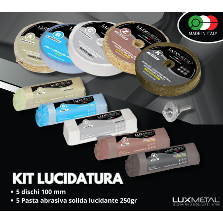 KIT 04/100 PULIDO DE METALES