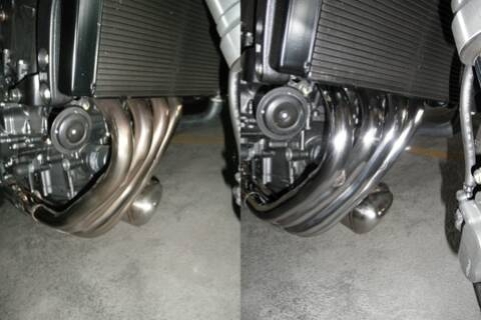 How to Polish Motorcycle Manifolds